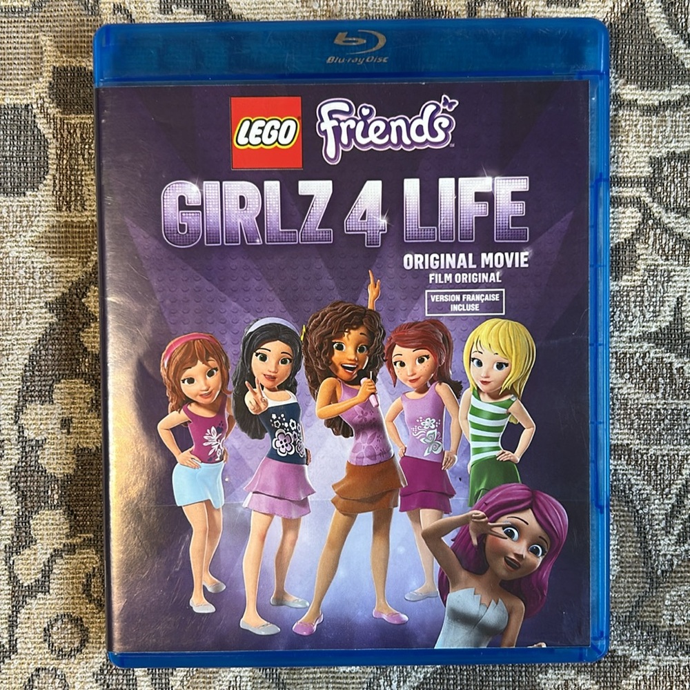 LEGO Friends Girlz 4 Life DVD and Blu-ray Set